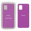 قاب سیلیکونی پاک کنی اورجینال Samsung Galaxy A31 - ارغوانی (پک اصلی)